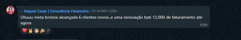 Depoimento de aluno Merakki